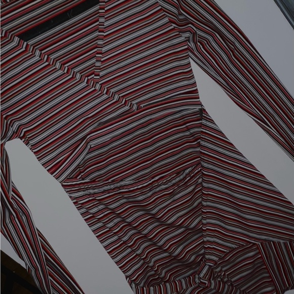 Nasty Gal abstract  Assymetrycal longsleeve mini dress size 4 - Picture 10 of 11